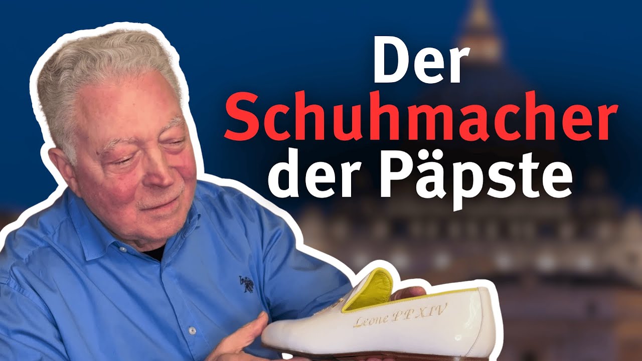 Päpstlicher Schuhmacher: Dieser Mann fertigte die Schuhe für 4 Päpste | ROME REPORTS