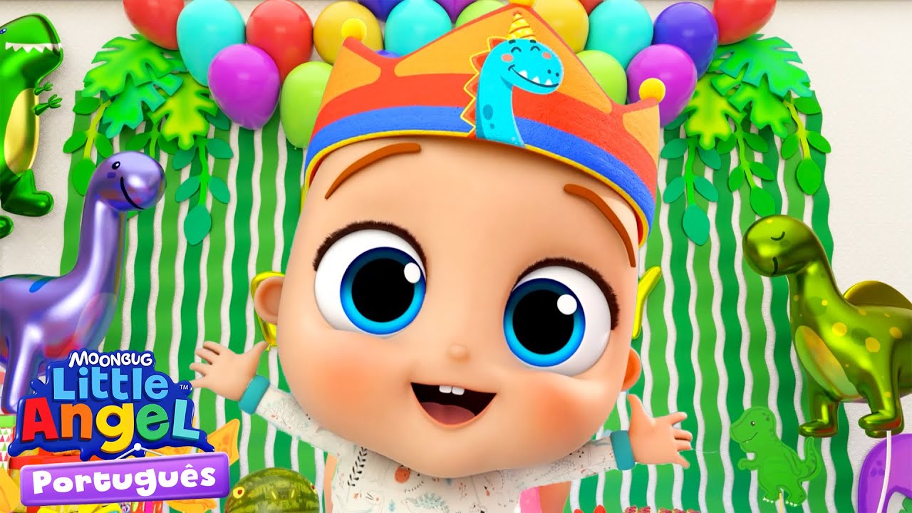 Feliz Aniversário Joãozinho! 🥳 Little Angel em Português 👼🏻 Músicas da Turminha
