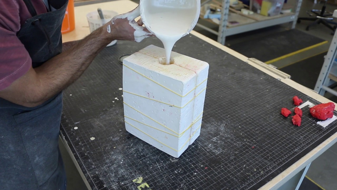Casting in plaster molds