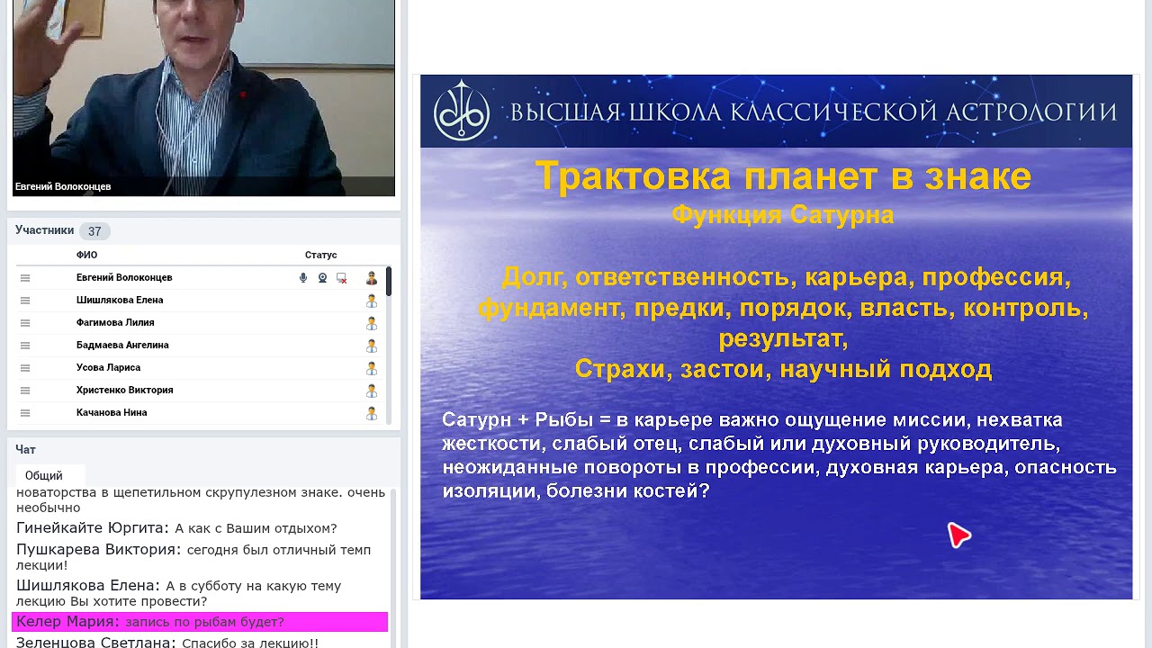 Сатурн в знаках Зодиака, Сатурн в Рыбах.