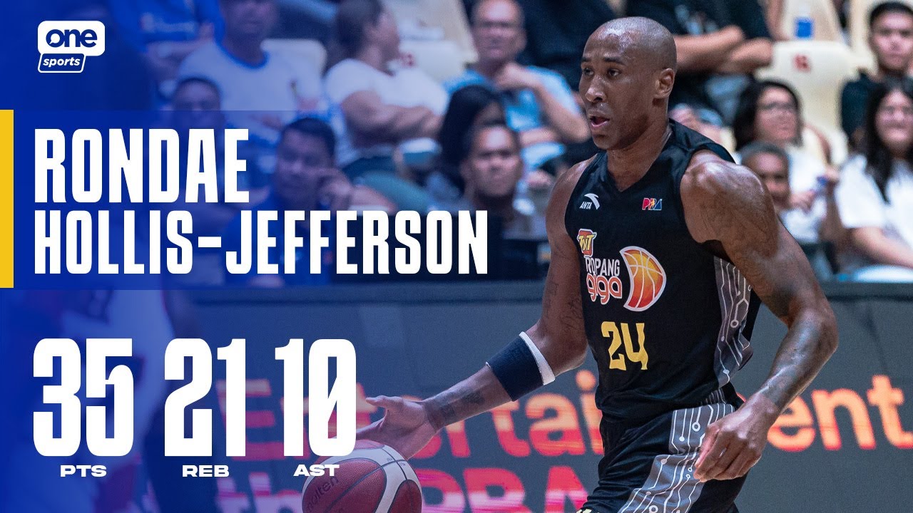 Hollis-Jefferson DOMINATES wt TRIPLE-DOUBLE for TNT 🤯| PBA SEASON 49 COMMISSIONER’S CUP | HIGHLIGHTS