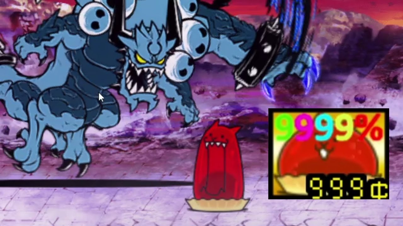 the battle cat Jelly Dumpling Cat 9999%