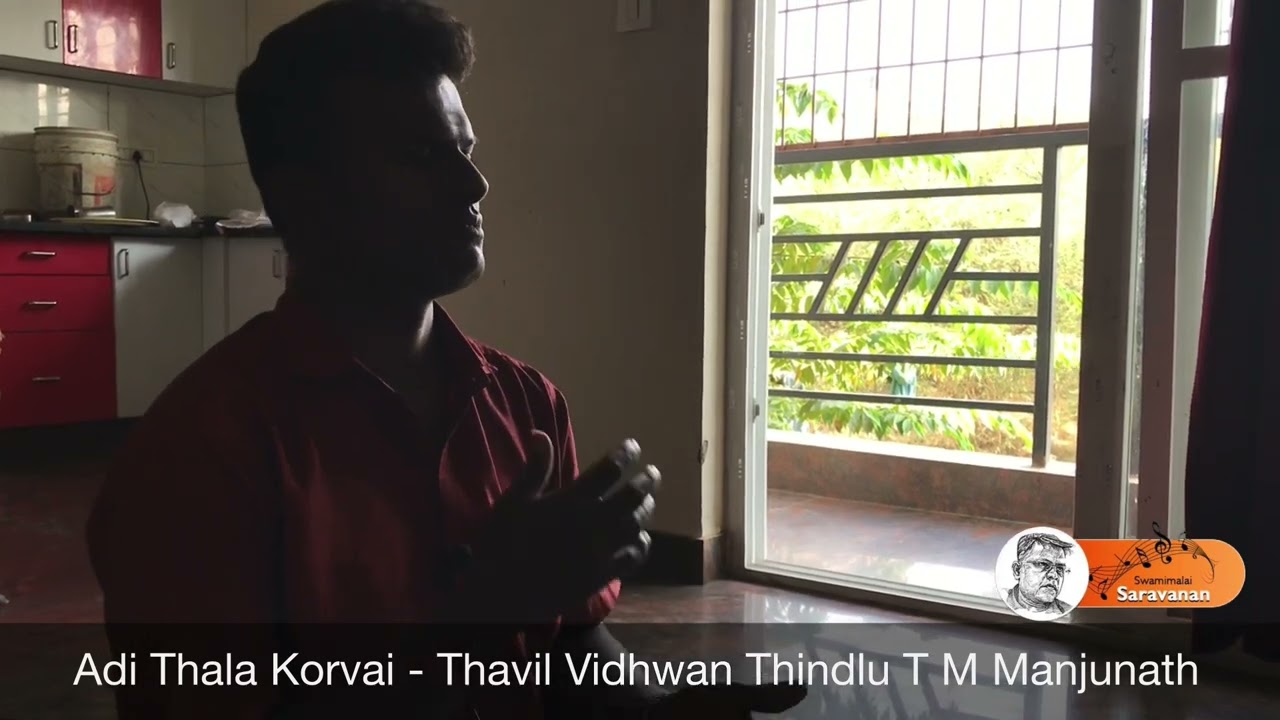 Adi Thala Korvai - Thavil Vidhwan Thindlu T M Manjunath