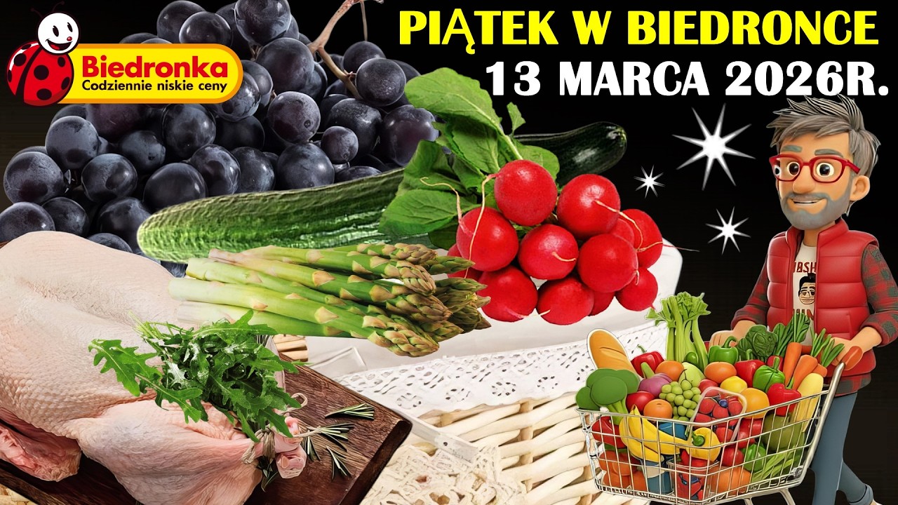 BIEDRONKA | Nowa Oferta | Piątek 13.03.2026 | To się w Biedronce Teraz Opłaca!