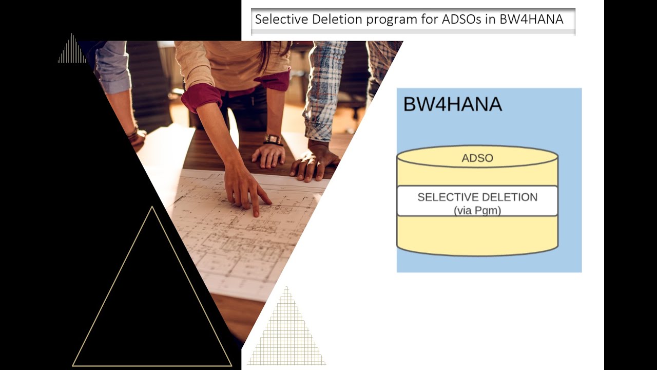 Selective deletion pgm for ADSOs in BW4HANA