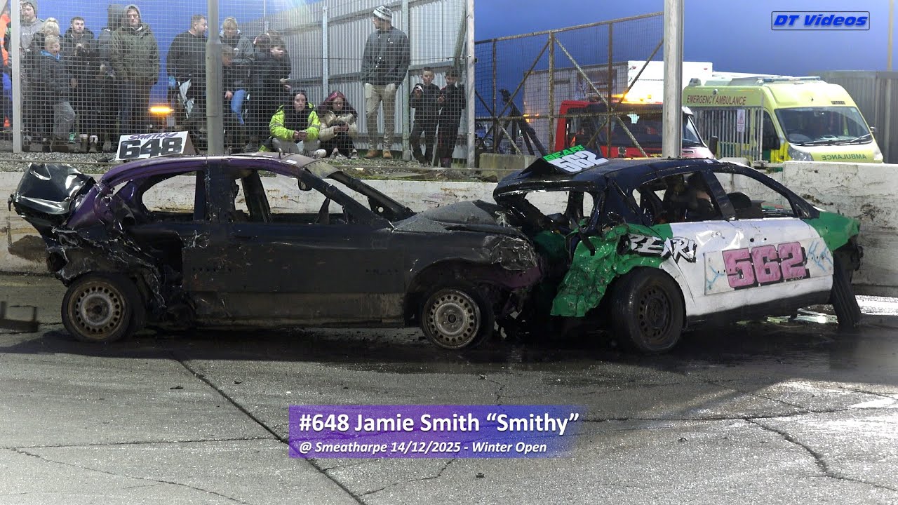 Smithy 648 @ Smeatharpe | National Banger Racing | Winter Open | 14/12/2025