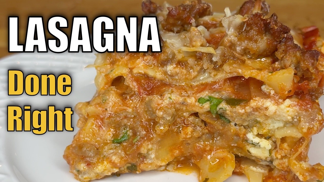 Old-School Italian Lasagna Done Right