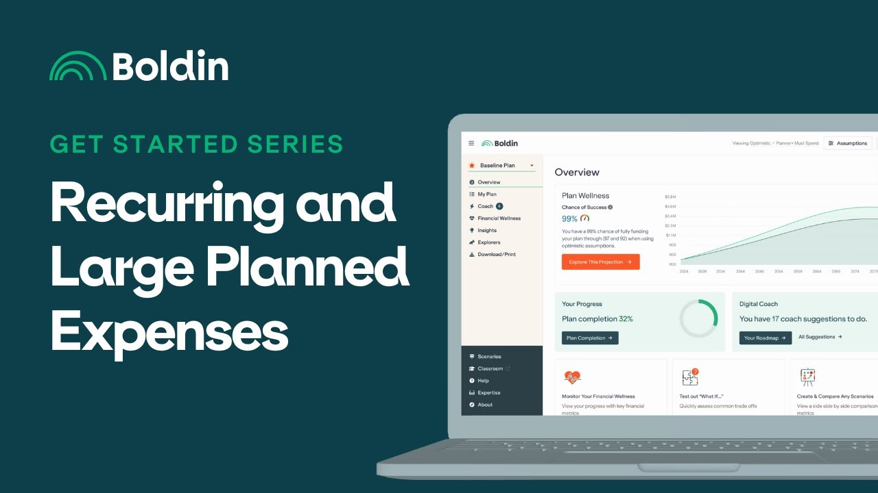 Get Started Series 9 - Recurring and Large Planned Expenses