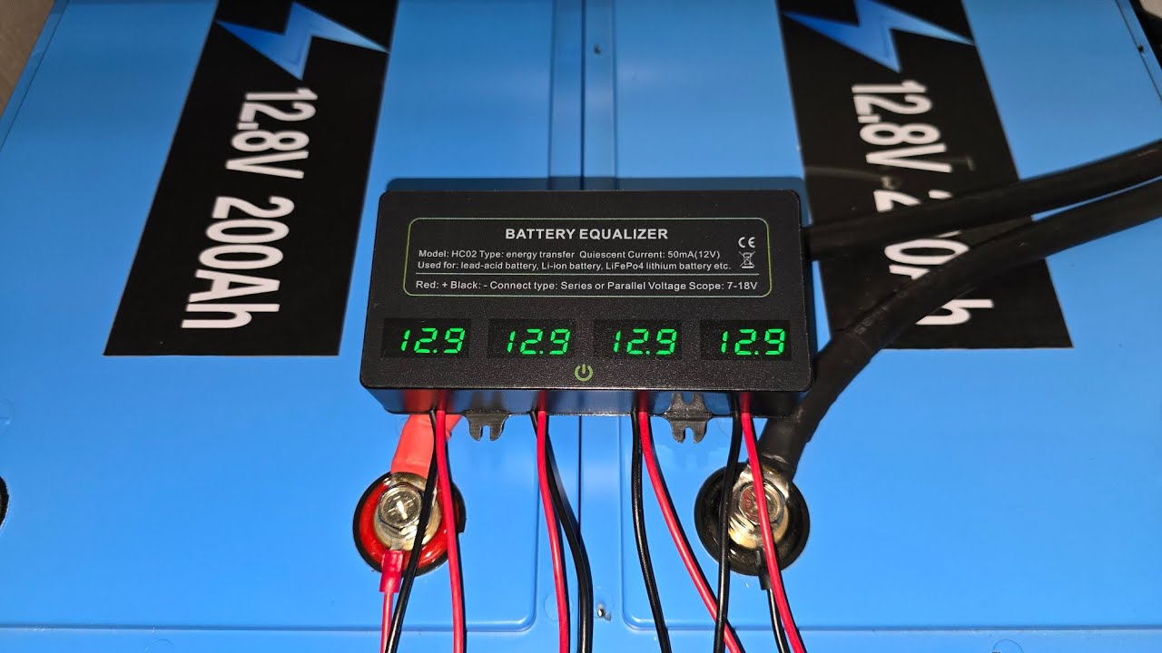 Unboxing and Connecting 48V Battery Equalizer