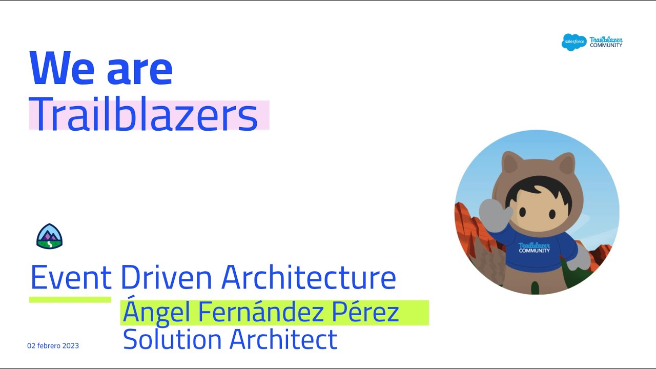 Architects Community Group Madrid - ¿Has escuchado sobre Event Driven Architecture?