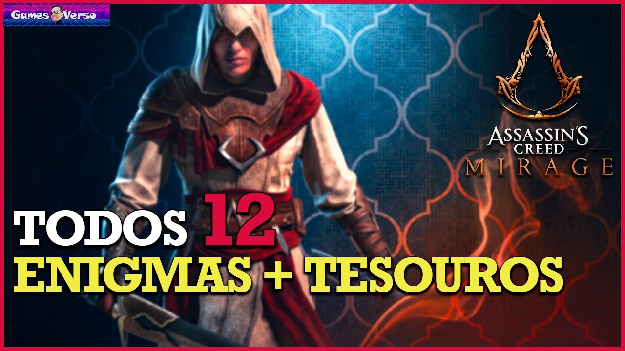 Todos Enigmas - Assassin's Creed Mirage