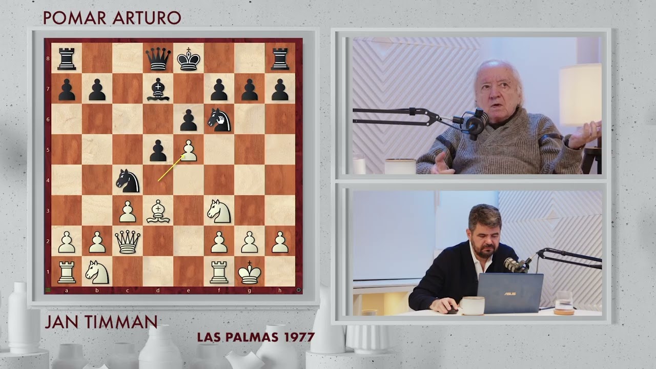 in memoriam Jan Timman vs. Pomar Arturo - Las Palmas 1977