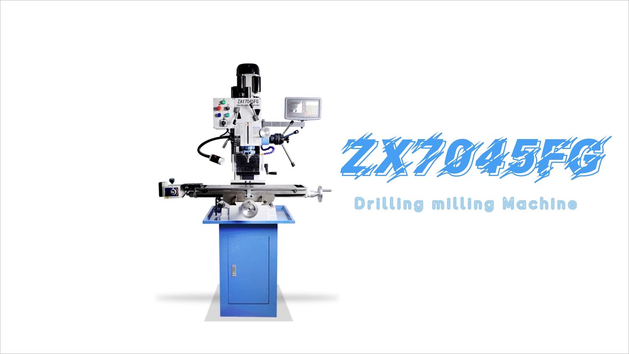 ZX7045FG Drilling Milling Machine/Digital Display Panel And Automatic Tool Walker