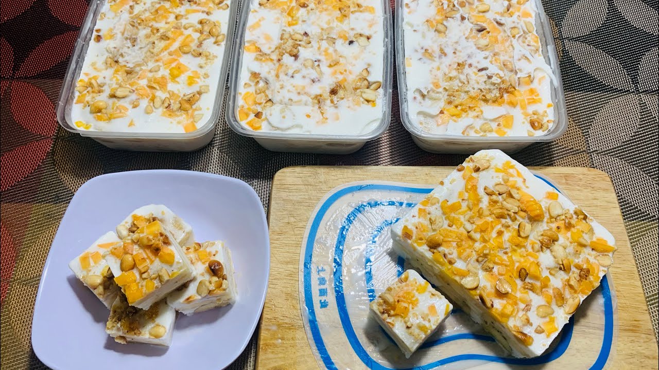 របៀបធ្វើការ៉េមចេក/Banana Ice Cream #yummy #healthy#icecream #khmerfood#easyrecipe#homemade #VANHNETH