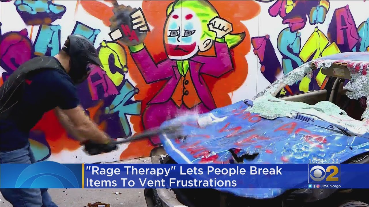 'Rage Therapy' Lets People Vent Their 2020 Frustrations By Smashing Stuff With A Sledgehammer