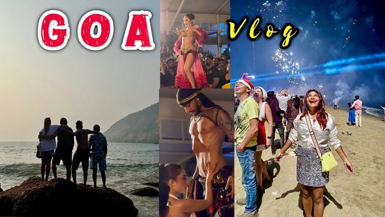 GOA vlog 🌊  | কিভাবে বছরের শেষ ও প্রথম দিন Goa তে Celebrate করলাম 😍 #banglavlog @ChandratapaRoy