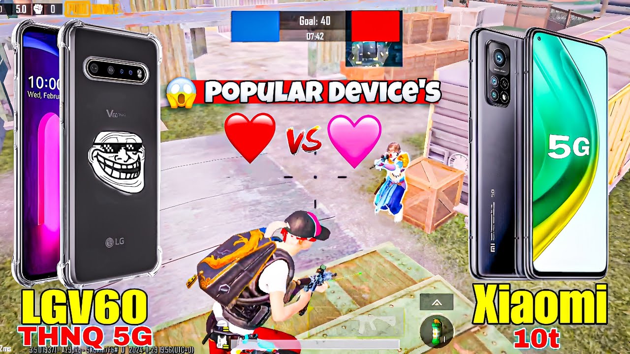 LG V60 vs Xiaomi Mi 10T | LG V60 Pubg Test, Heating and Battery Test | Xiaomi Mi 10T Pubg Test 2025