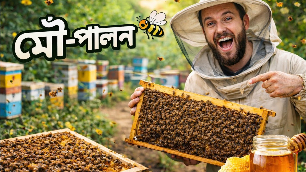মৌপালন #Honeybee  Catching #Honeybee #Farming #apiculture