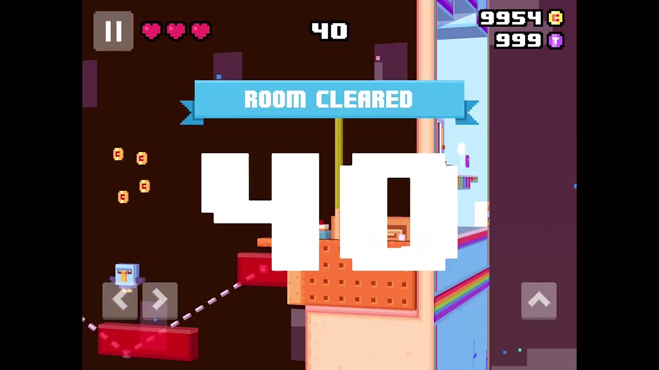 Crossy Road Castle: Rainbow Rift. How far can I go?