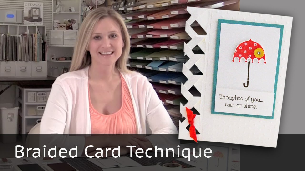 Braided Card Technique - Video Tutorial