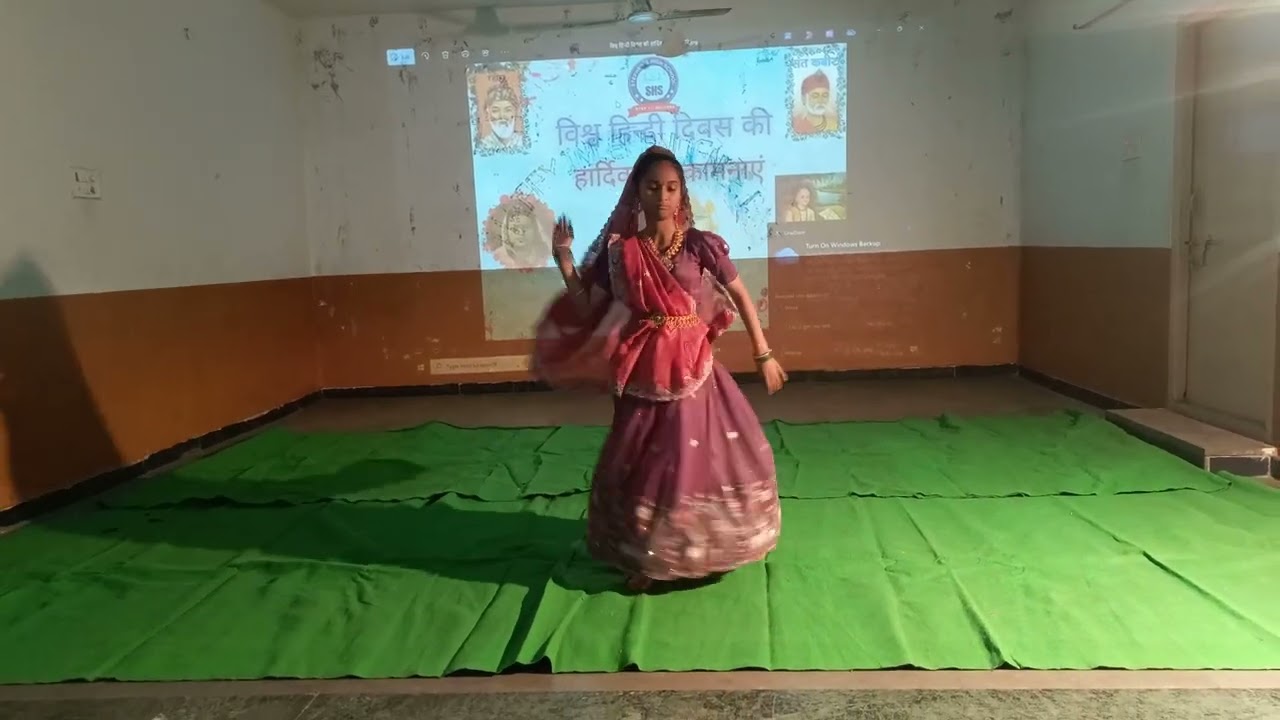 Shubharabh Garba Dance Performance by Stephen's High School 9th Class Rishwitha 