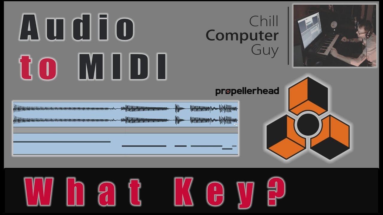 Propellerhead Reason Quick Tips: Bounce audio clips to MIDI