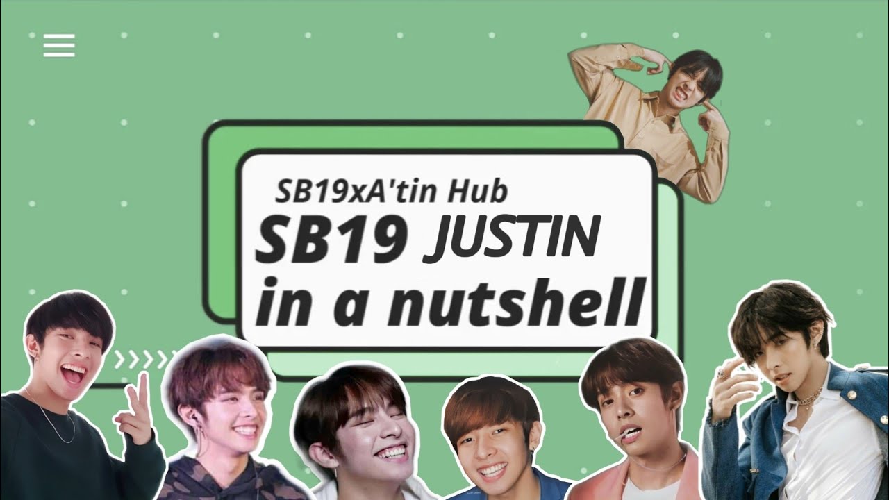 SB19 JUSTIN IN A NUTSHELL: Jah being pureboy na makalat for 9 minutes straight | @L0VEGOES