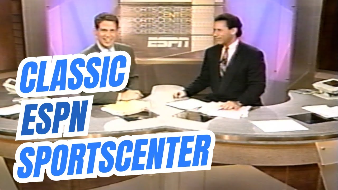 Classic ESPN Sportscenter: 11/29/1996
