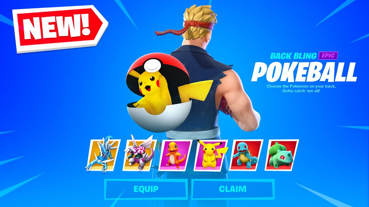 *NEW* POKEMON in Fortnite!?