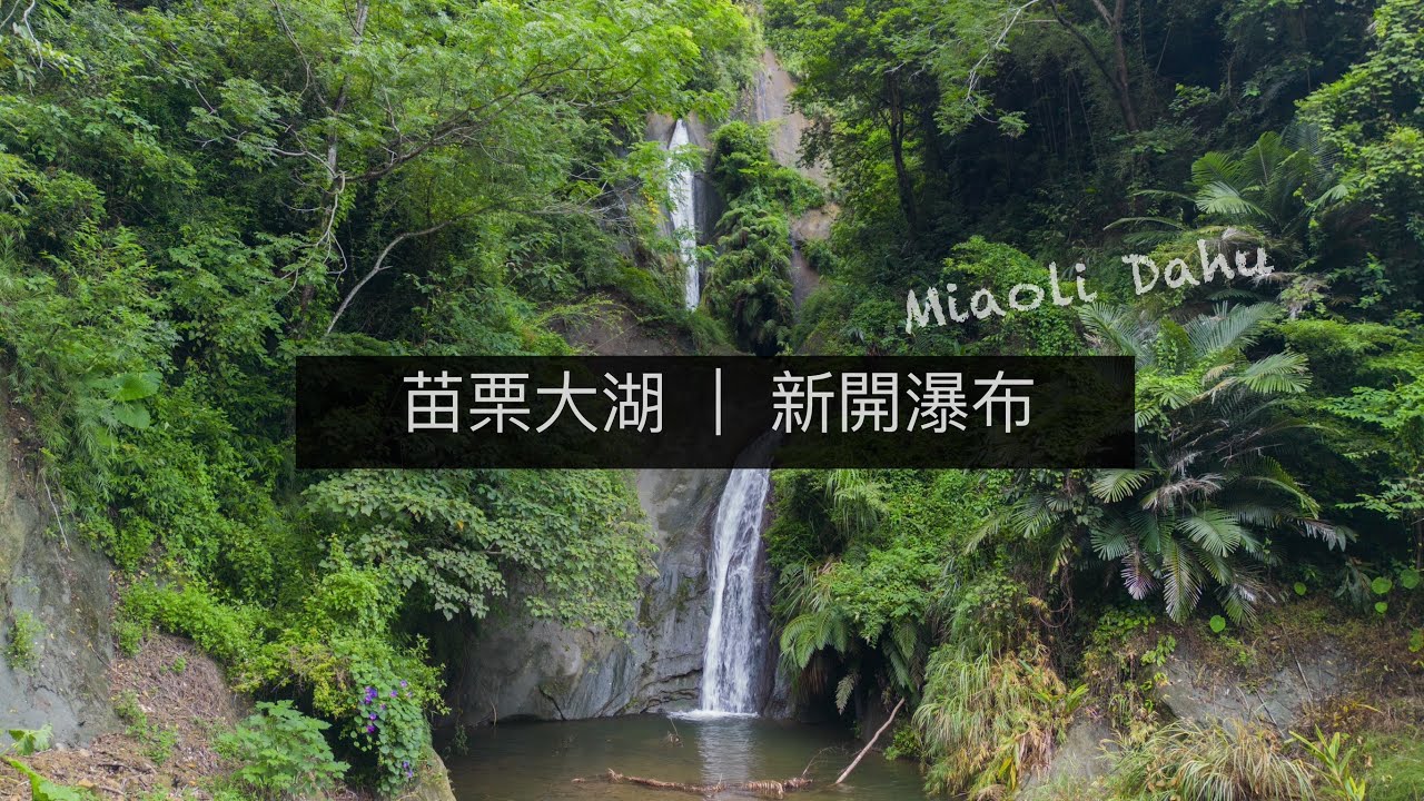 【苗栗景點】 大湖新開瀑布 輕鬆 一下車就到的賞瀑行程