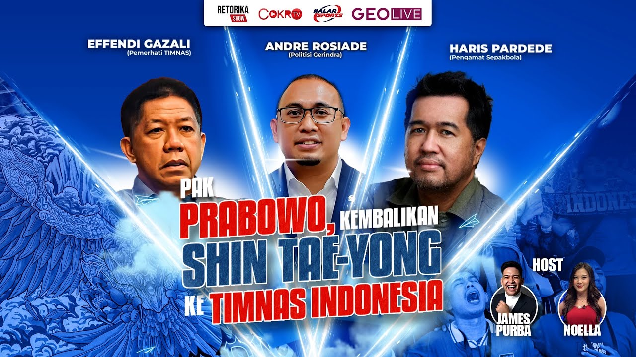 [DISKUSI PUBLIK] KEMBALIKAN SHIN TAE-YONG KE TIMNAS INDONESIA, PAK PRABOWO!