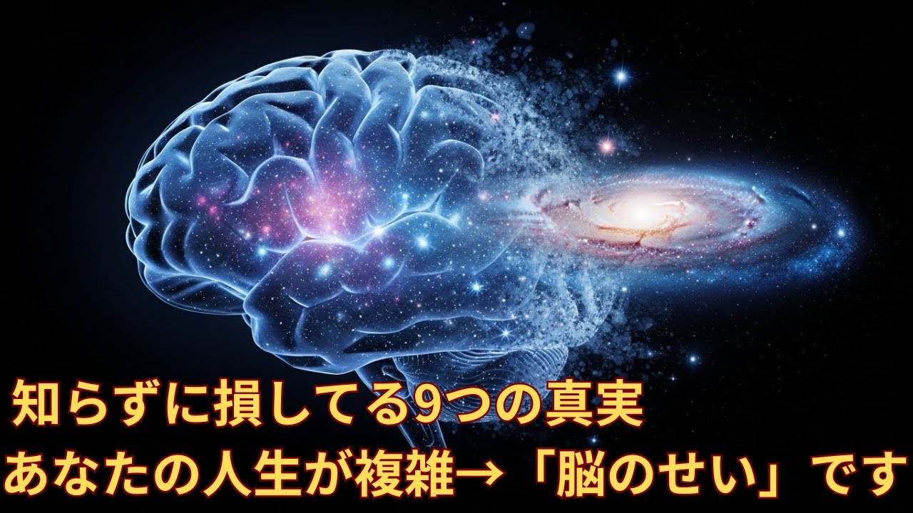 あなたの人生が複雑なのは脳のせい