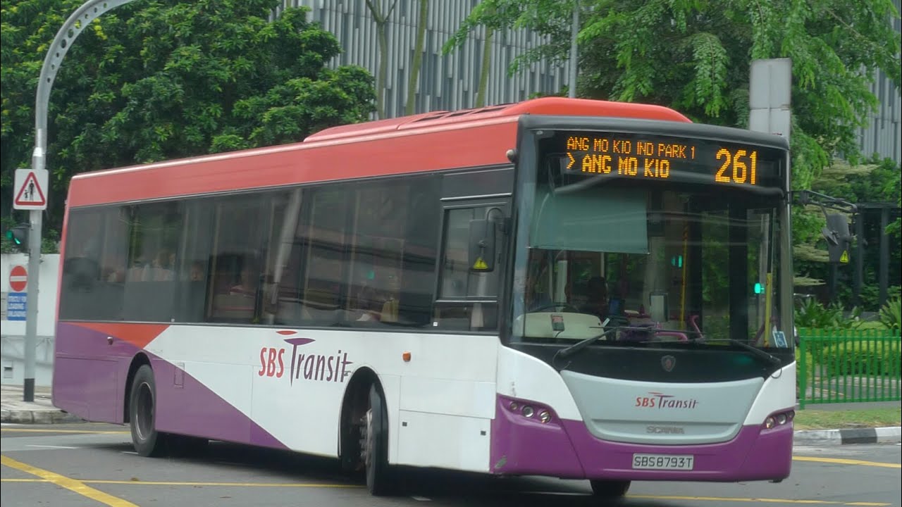 SBS Transit Bus Service 261, SBS8847Y (Full Trip)