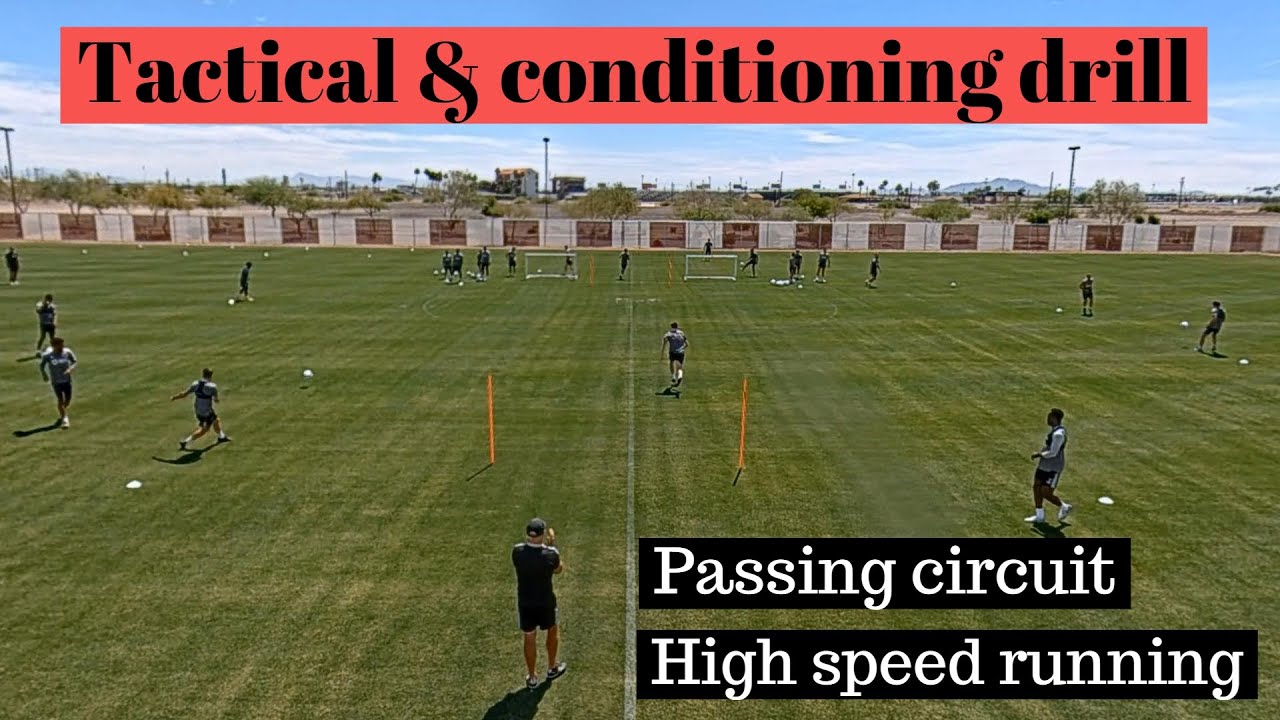 Technical & Conditioning Drill: Passing & High speed running