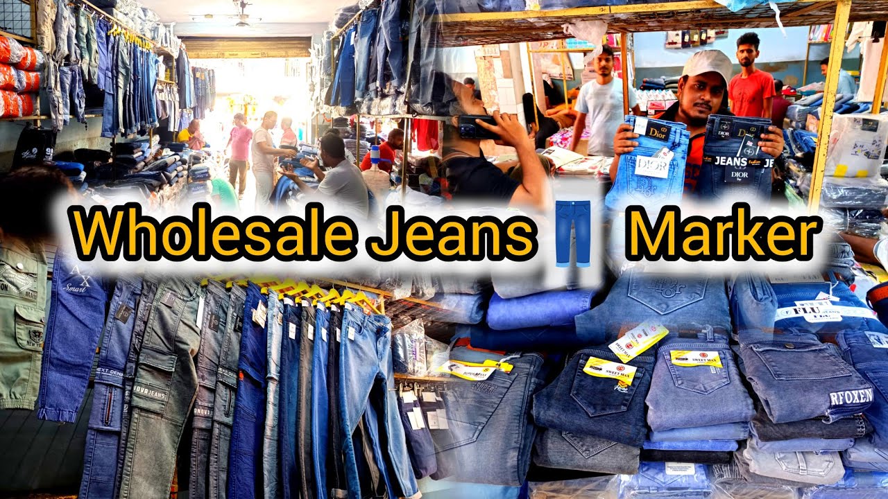 Wholesale Jeans👖Market in Kolkata Metiyabruz(Metiyabruz  Kohinoor Haat)