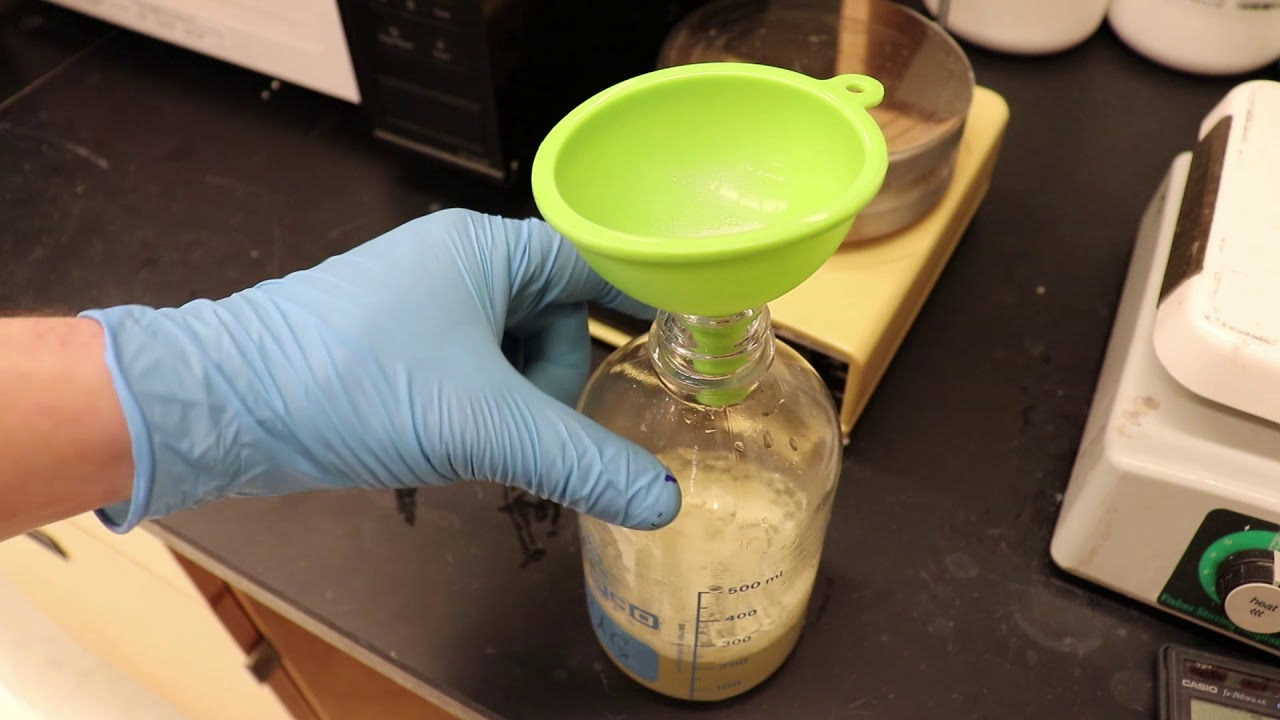 (PJe9) Make your own media premix // How to microwave agar plates