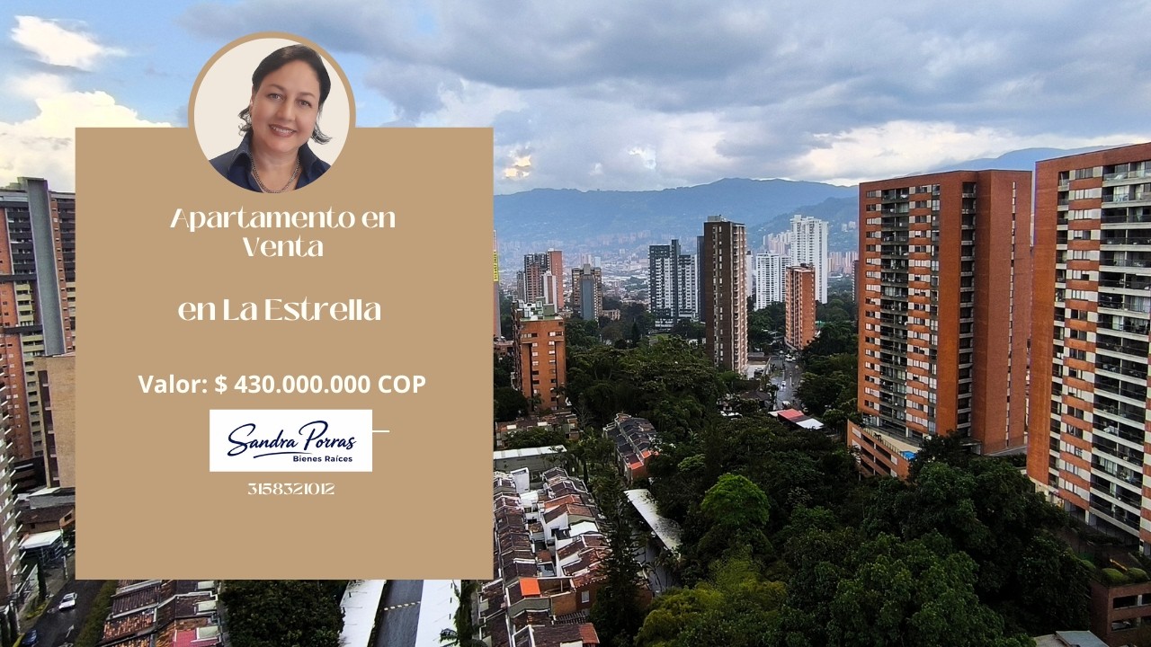 Apartamento en Venta en La Estrella. Increíble Vista Panorámica