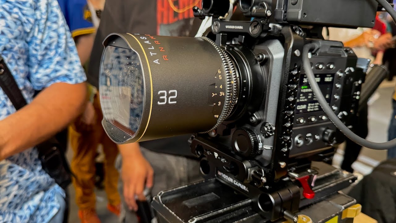 Atlas Lens Co. 24mm T2.2, 27mm T2.2, & 32mm T2.2 Mercury 1.5x Anamorphic lenses