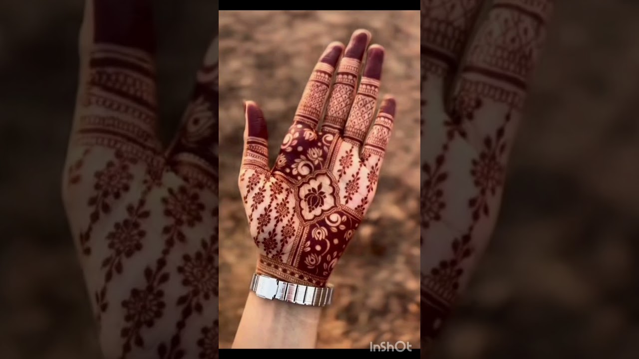 Eid special Easy Chand mehndi design ✨️ #shortvideo #mehndi #mehndidesign #ytshorts #shorts #viral