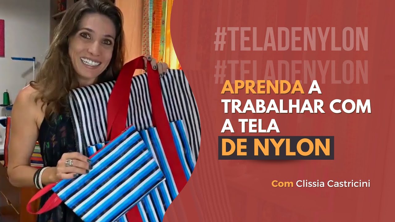O SEGREDO para fazer lindas peças de nylon!! ll Tela de Nylon