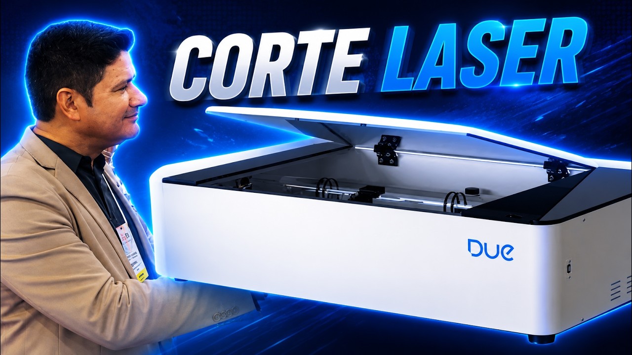 Máquina de corte e gravação a Laser - Due Laser