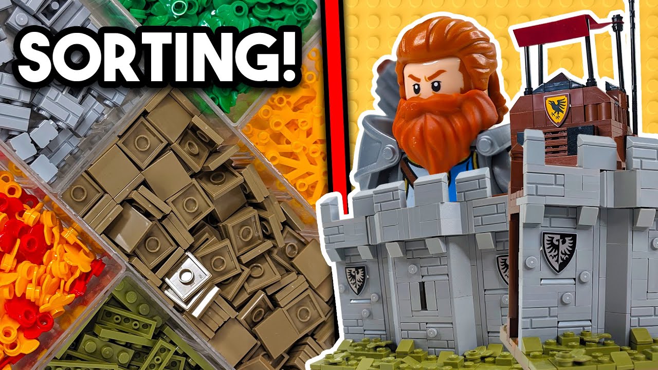 Как я сохраняю организованность при сборке конструкторов LEGO!