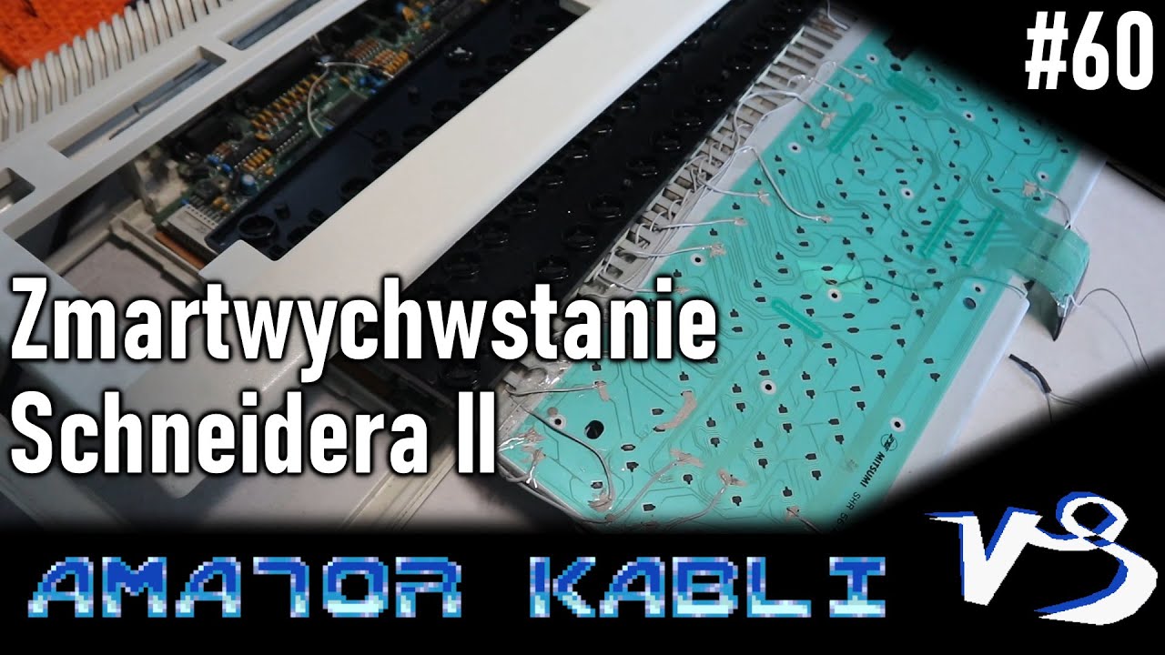 Schneider EURO PC II - Zmartwychwstanie - Rozdział II: klawiatura - Amator Kabli 60