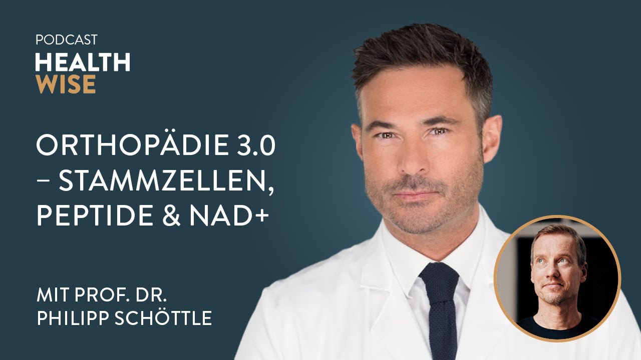 #122 Orthop&auml;die 3.0 &ndash; Stammzellen, Peptide & NAD+. Mit Prof. Dr. Philipp Sch&ouml;ttle