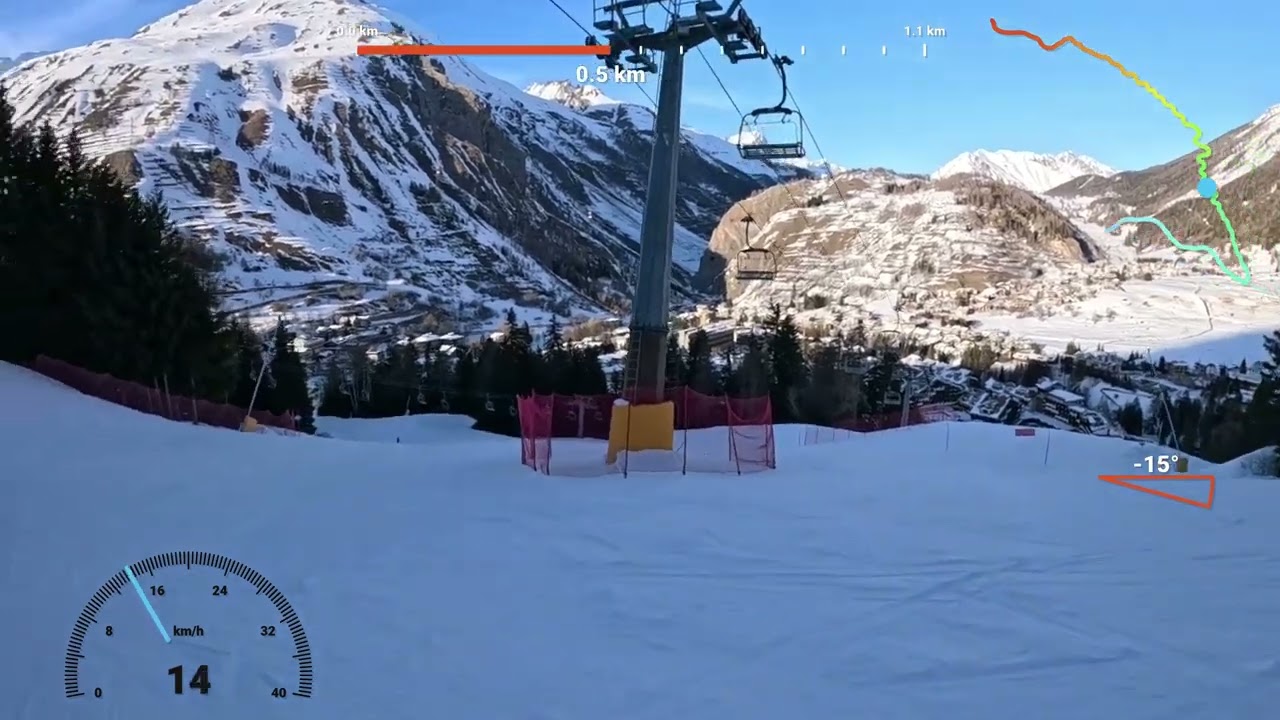 La Thuile Day 3 Piste 36 (blue)