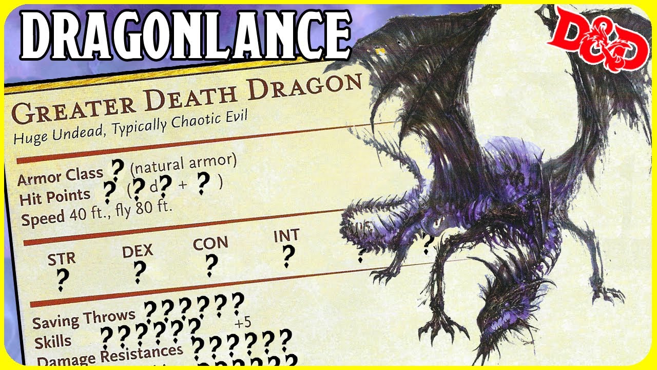 Death Dragon found in Dragonlance Shadow of the Dragon Queen for Dungeons and Dragons!