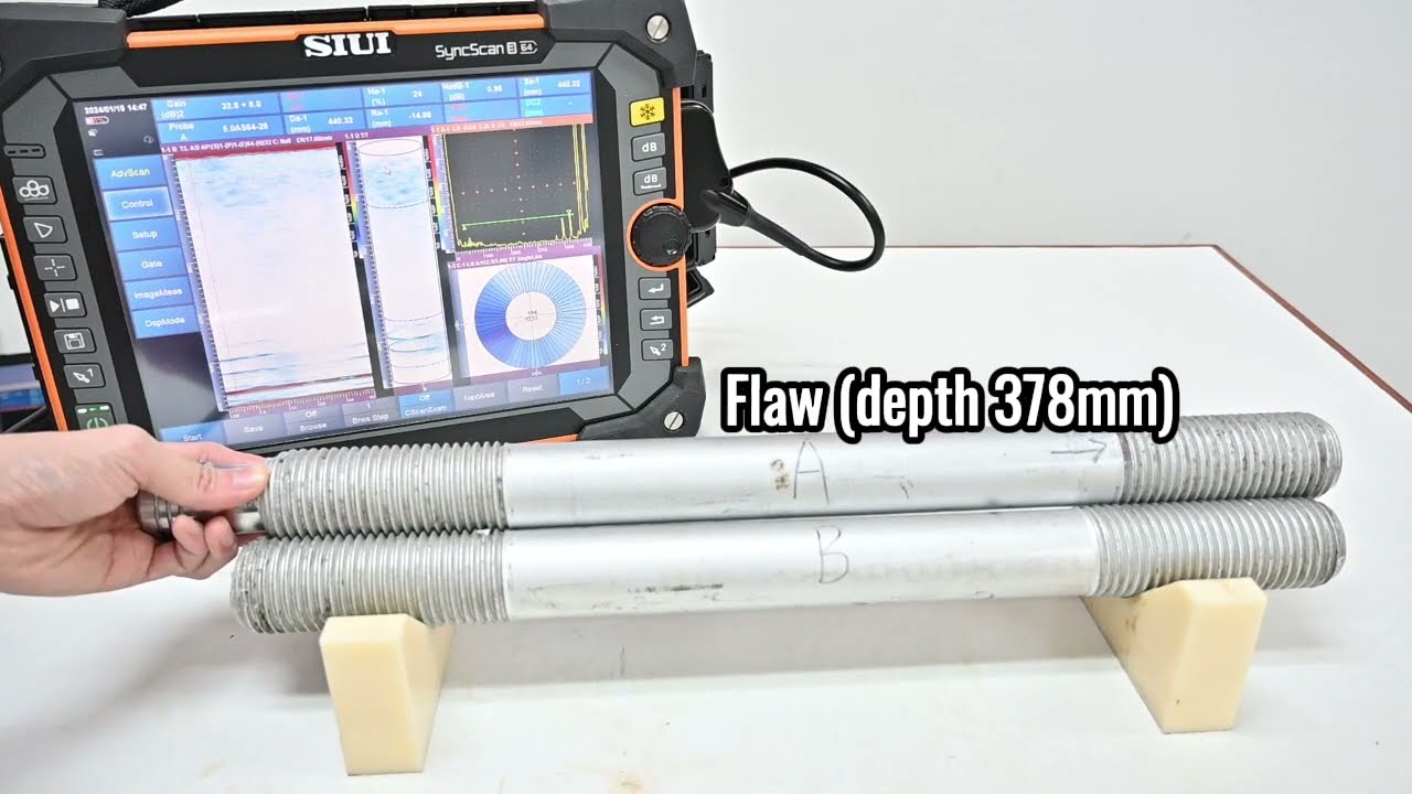 PA ring probe for bolt (C+D scan)