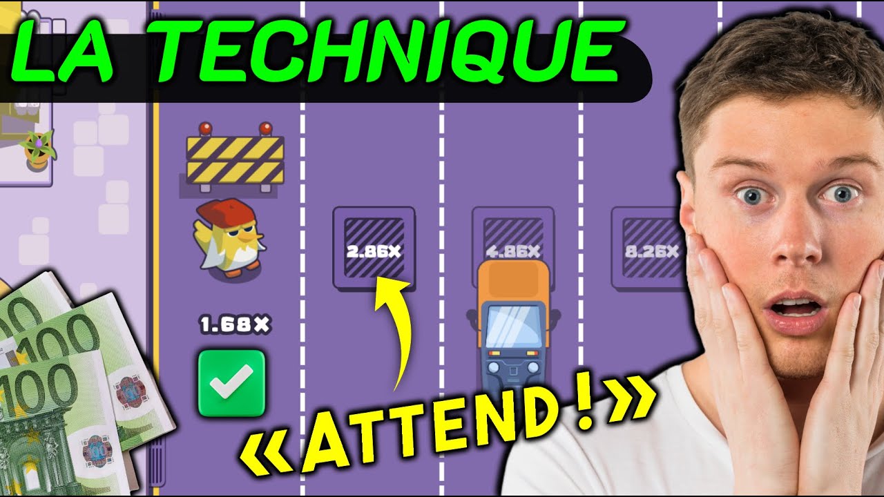 CHICKEN CROSS (Mystake) : Technique pour gagner de l'argent sur le jeu TikTok de l'oiseau