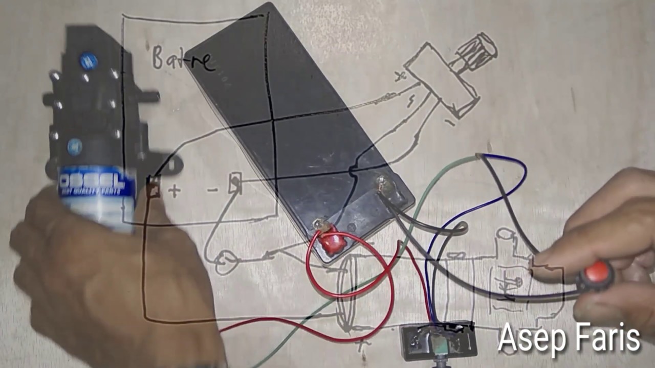 Cara Pasang potensio pada seprayer electric || Asep Faris