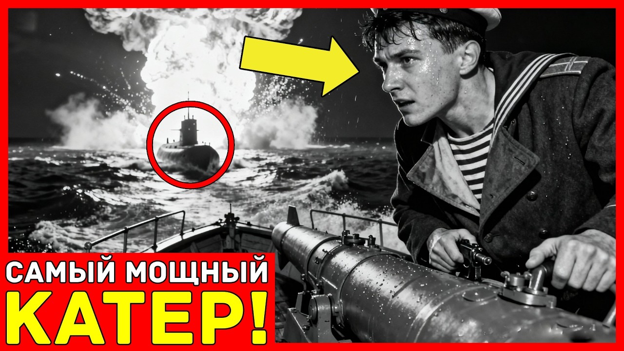 НЕМЕЦКИЕ ПОДЛОДКИ называли его катер «БЕШЕНОЙ БЛОХОЙ» — ПОКА он НЕ ПОТОПИЛ 3 субмарины за ОДНУ ночь!